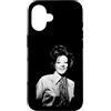 Iconic Photo Moments Custodia per iPhone 16 Maggie Smith Downton Abbey Attore di Harry Potter 1970
