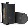 Pyramid Casse Audio, Speaker 300 Watt, Sistema Altoparlanti 3 Vie Montabile, Diffusori per Esterni/Interni, Kit Montaggio Incluso, Suono Surround Avvolgente