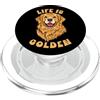 InGENIUS Camicie e regali divertenti per La vita è un proprietario di Golden Retriever Umorismo PopSockets PopGrip per MagSafe