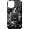 Lematworks Custodia per iPhone 12 mini Futuristic Circuit Board Tech Design Cyberpunk Art per uomo