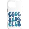 Fathers Day Vintage 80s Style Mens Nosta Custodia per iPhone 16 Pro Max Cool Dads Club sul retro | Onda retrò Groovy