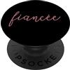 Matching Fiancé & Fiancée Gifts by Art L Fidanzata, Fidanzata, Per lei, Donne Fidanzata Coppia Fidanzata PopSockets PopGrip Adesivo