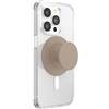PopSockets Grip per Smartphone MagSafe, Supporto Magnetico, Cavalletto, Brown - Soft Touch Latte