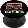 AI Vibe Code Programming Developer Humor Codifica divertente Vibe Agente AI Developer Prompt Ingegnere Coder PopSockets PopGrip Adesivo
