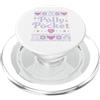 Polly Pocket Mattel - Polly Pocket - Maglione natalizio con fiocchi e fiocchi di neve PopSockets PopGrip per MagSafe