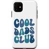 Fathers Day Vintage 80s Style Mens Nosta Custodia per iPhone 11 Cool Dads Club sul retro | Onda retrò Groovy