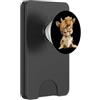 Bookworm Teacher Theme Library Reader Gr Tiger Cub Libro Aperto Lettura Anim PopSockets PopWallet per MagSafe