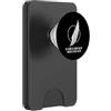 Dark Academia Reader Minimal Wing Philos La mitologia greca di Icaro vola troppo vicino alla tragedia greca PopSockets PopWallet per MagSafe