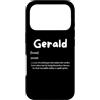Gerald Defined Personalized Gerald Costu Custodia per iPhone 17 Pro Definizione Gerald Costume Personalizzato Personalizzato Per Geralds