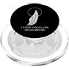 Dark Academia Reader Minimal Wing Philos La mitologia greca di Icaro vola troppo vicino alla tragedia greca PopSockets PopGrip per MagSafe