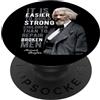 Douglass 1619 Black History Month Douglass Citazione | Mese della storia nera PopSockets PopGrip Adesivo