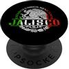Summer Mexican Couples Matching Family M Jalisco México Souvenir Chingon Mexican Pride Vacation PopSockets PopGrip Adesivo