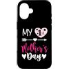 Mum My First Mothers Day Shirt First Tim Custodia per iPhone 16 My First Mothers Day Outfit Mommy 1st Time Mom Happy Mother