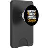 Fantasy Football Winner Repeat Champion Ritorno a Indietro Fantasy Football Champions 2x Champ Trophy Vittoria PopSockets PopWallet per MagSafe