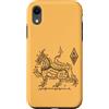 Thailandia Tatuaggio Yantra Custodia per iPhone XR Sak Yant Tatuaggio Singha Leone Yantra Ki Lane Thailandia