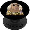 Capybaras Animal Lover PS Coniglietto pasquale Capibara Uovo Cacciatore Amante Animali PopSockets PopGrip Adesivo