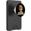 Teacher Student Reader Library Bookworm Baby lucertola libro aperto lettura rettile ritratto grafico grande PopSockets PopWallet per MagSafe