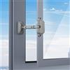 SAFELON regolabile finestra gap size Baby Safety Window Restrictor, Blocco di sicurezza della finestra per bambini e animali domestici (1 Pezzi, Grigio)