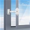 SAFELON regolabile finestra gap size Baby Safety Window Restrictor, Blocco di sicurezza della finestra per bambini e animali domestici (1 Pezzi, Bianco)