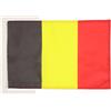 AZ FLAG Bandiera Belgio 45x30 cm Stendardo Belga Poliestere 100D Cordini | Uso interno ed esterno bandiera decorativa België doppie cuciture e bordi rinforzati