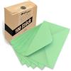 Japun - Buste (100 pezzi) - formato C5, 220 x 156 mm, verde menta | Busta da lettera in carta da 150 g/m², con chiusura gommata, senza finestra, per inviti da scrivere e stampare