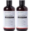 Bioearth Shampoo Rinforzante per Capelli Deboli e Diradati: con oli di eucalipto e rosmarino - 250 ml (Confezione da 2)