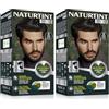 Naturtint Men Biobased | Colorazione Permanente per Uomo Senza Ammoniaca | 100% Copertura dei Capelli Bianchi | Ingredienti Naturali | 1N Nero | 170 ml (Confezione da 2)