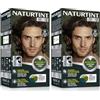 Naturtint Men Biobased | Colorazione Permanente per Uomo Senza Ammoniaca | 100% Copertura dei Capelli Bianchi | Ingredienti Naturali | 5N Castano Chiaro | 170 ml (Confezione da 2)