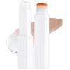 PRAOFRT 2 in 1 fondotinta stick Fondotinta Cambia Colore con Pennello Texture Idratante, Coprenza Naturale, Effetto Uniforme e Luminoso a Lunga Tenuta (3#Naturale)
