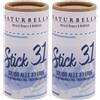 Gisa Wellness - Stick 31 Olio Balsamico Solido 50ml - Naso Chiuso, Mal di Testa, Tensioni Muscolari - 31 Oli Essenziali Puri - Made in Italy (Confezione da 2)