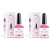 Pics Nails Smalto Amaro per non mangiare le Unghie 12 ml - Nails Stop Biting contro l' onicofagia-Smalto Anti Rosicchia unghie Ideale per evitare di mangiarsi le unghie. (Confezione da 2)