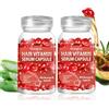 Hpbaggy Hair Treatment Serum, Hair Vitamine Serum Capsule, arricchito con olio di argan e avocado marocchino, ricco di vitamine A, C, E e Pro B5, nessun risciacquo necessario, adatto a tutti i tipi di (2)