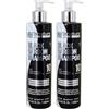 abril et nature - Shampoo Antigiallo Professionale Black Carbon - Tonalizzante Capelli Biondi Freddo - Per Capelli Grigi, Biondi e Decolorati - Carbone Attivo Esfoliante - 250 ml (Confezione da 2)