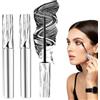 YIMVUNZ 2 Pezzi Iron Wand Mascara, Scovolino Metallico 3D Curling, Mascara Volumizzante e Allungante, Anti-Sbavature, Arricciante e a Lunga Tenuta