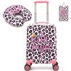 HTgroce Valigia Bambini, Trolley Bambina da Viaggio, Valigia Ragazza Trolley Bagaglio a Mano Bagaglio per Bambini