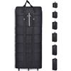 LIROPAU Borsa da viaggio con ruote, grande, pieghevole, 127 cm x 52 cm x 28 cm