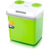 SEVERIN KB 2922 Frigorifero portatile 19 L da 58 W, Frigo portatile termoelettrico per raffreddamento e riscaldamento, Scatola frigo con classe energetica A++, Verde/grigio/bianco