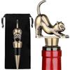 MR.BARWARE Chiusura per bottiglia di vino, regalo perfetto per gli amanti dei gatti, simpatico regalo di compleanno, regalo di Natale per gli amanti dei gatti, donne e uomini