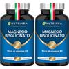 Laboratoires Nutrimea Magnesio Bisglicinato | Forma Chelata | Con Vitamina B6 | Contro Stress e Affaticamento | Dolori Muscolari | Elevata Biodisponibilità | 90 Capsule Vegetali (Confezione da 2)