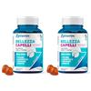 Zymerex BELLEZZA CAPELLI Gummies | 60 gommose | Migliora l'aspetto dei capelli | Forza e resistenza al capello | Cisteina, Biotina, Miglio, Bambù | Senza glutine, lattosio e zuccheri (Confezione da 2)