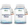 Nu U Nutrition Magnesio Citrato 700mg - 180 Compresse Vegane - 6 Mesi di Durata - 200mg di Magnesio Elementare per Compressa - Prodotto in Europa - Nu U Nutrition (Confezione da 2)