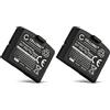 CELLONIC, Batteria per Cuffie compatibile con Sennheiser RI 840 (Set 840 TV), RR 4200 (RS 4200 II), RR 4200 (150mAh, 3.7V) Batteria di Ricambio BA300 BA 300 (Confezione da 2)
