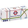 Gibsons Race The Rails! Tfl Card Game | Salta Il Tubo in Una Gara Contro familiari e Amici | Basato sulla metropolitana di Londra per Natale e Compleanni | età 8+, 2-8 Giocatori Fun Game Night