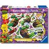 Ravensburger - Puzzle Tartarughe Ninja | Puzzle 6 Anni | Puzzle 125 Pezzi Bambini Da Pavimento 70x50 Cm | Regalo Bambino 6 Anni | Giochi Bambino 6 Anni | Tartarughe Ninja Giochi