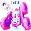 Dreamlandia Auto Telecomando con Luce LED, 2.4GHz 360° Flips RC Monster Truck, Giochi Esterni & Regalo Ragazza 3 4 5 6 7 8 9 10 11 12 Anni Giocattolo 3-8 Anni Auto Bambino