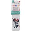 STOR Biberon collo largo 360 ml ciuccio silicone 3 posizioni Minnie Mouse Heart Full