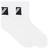 Emporio Armani CALZINI UOMO BASIC SPUGNA BIANCO TU, bianco, Taglia unica