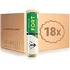 DUNLOP PALLINE TENNIS DUNLOP FORT ALL COURT 18 TUBI DA 4 PALLINE