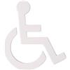 Hewi Universal targhetta bagno, sedia a rotelle, 801.91.030 98, Universal bianco segnale [Accessori Bagno > Targhette Bagno]