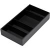 neoro n50 StyleBox S inserto per cassetto per lo scomparto estraibile basso nel mobile, BN090000, n50 nero/rovere nero [Mobili da Bagno > Accessori per Mobili da Bagno]